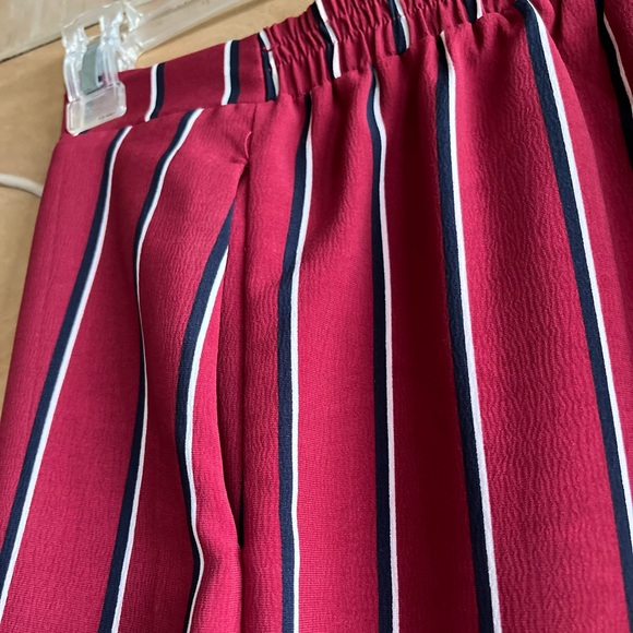 Mustard Seed M brick red, white and black, pants - Picture 4 of 12